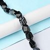 Natural Black Agate Beads Strands G-F743-04C-2