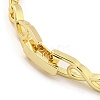 Brass Micro Pave Clear Cubic Zirconia Infinity Link Chain Bracelets for Women BJEW-R315-01F-G-3