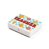 Study Theme with Word Teacher Silicone Focal Beads SIL-D007-01B-2