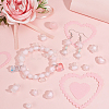 189Pcs 10 Style Transparent Acrylic Beads TACR-PH0001-34-3