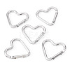 5Pcs Zinc Alloy Spring Gate Rings FIND-TA0009-73O-3
