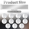 66Pcs 11 Styles 304 Stainless Steel Sheets DIY-WH050-395-2