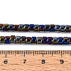 AB Color Plated Opaque Glass Beads Strands GLAA-T026-2x4mm-P01-4