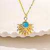 Brass Pendant Necklaces ZR8847-1