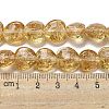 Handmade Gold Sand Lampwork Beads Strands LAMP-L079-04D-4