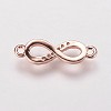 Brass Cubic Zirconia Links KK-P134-57-3