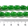 Natural Malaysia Jade Dyed Beads Strands G-B106-A09-01-5