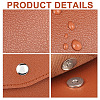AHADERMAKER 4Pcs 4 Colors Imitation Leather Digital Accesories Storage Bags AJEW-GA0005-34-5