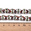 Handmade Porcelain Ceramic Beads Strands PORC-T135-07E-4
