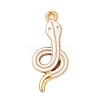 Alloy Enamel Pendants FIND-U031-14G-03-1