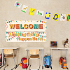 Paper Hanging Banner Classroom Decoration AJEW-WH0340-004-4