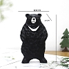 Wood Carving Bear Figurines Statues for Home Office Desktop Decoration PW-WG3ED61-01-1