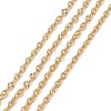 Ion Plating(IP) 304 Stainless Steel Cable Chains CHS-N002-02A-G-1