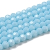 Opaque Glass Beads Stands X-EGLA-A035-P6mm-D10-1