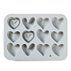 Heart Food Grade Silicone Molds X1-DIY-A051-02C-2