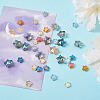 210Pcs 12 Style Electroplate Glass Beads EGLA-SW0001-03-7