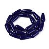 Opaque Glass Beads Strands X-GLAA-Q113-03A-C05-2