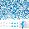 4200Pcs 7 Styles Glass Seed Beads SEED-PH0002-54-1