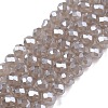 Electroplate Glass Beads Strands EGLA-A044-J4mm-A10-1