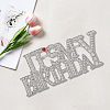 2Pcs 2 Styles It's My Birthday Alloy Rhinestone Brooches for Backpack Clothes JEWB-GF0011-51A-7