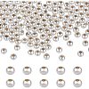 BENECREAT 220Pcs 925 Sterling Silver Beads STER-BC0001-60-1