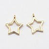 Star Grade AAA Brass Charms KK-O093-01-NR-1