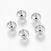 Environment Brass European Beads KK-P120-03P-1