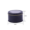 Tinplate Tins Gift Boxes with Clear Window Lid LS-PW-WG97416-02-1