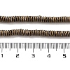 Electroplated Synthetic Non-magnetic Hematite Beads Strands G-H020-M01-17-4