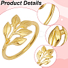 16Pcs Christmas Theme Alloy Napkin Rings AJEW-GF0013-16G-6