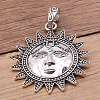 Tibetan Style Alloy Pendants FIND-H019-04AS-1
