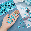 6 Strands 3 Styles Synthetic Turquoise Beads Strands TURQ-DC0001-04C-3
