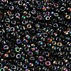 Iris Glass Seed Beads SEED-Z001-C-D08-3