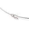 304 Stainless Steel Choker Necklaces NJEW-Q348-04P-1-3