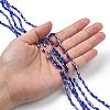 Opaque Glass Beads Strands GLAA-P001-04A-05-5