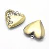 Brass Locket Pendants KK-F717-37AB-NR-2