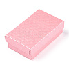Rhombus Textured Cardboard Jewelry Boxes CBOX-T006-02E-3