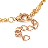 Bohemian Style Stainless Steel Double Layer Initial Pendant Necklaces FS-WGDC616-07-2