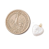 Natural Baroque Pearl Keshi Pearl Pendants PALLOY-JF04777-02-3