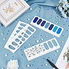 4Pcs Acrylic Bead Design Boards FIND-BC0013-08B-5