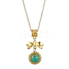 304 Stainless Steel Necklaces NJEW-MZ00026-02-1