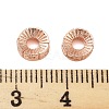 Rack Plating Brass Beads KK-S379-12RG-2
