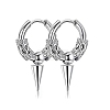 304 Stainless Steel Hoop Earrings PW-WG23967-05-1