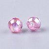 Transparent Plastic Beads OACR-S026-14mm-M-2