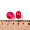 Baking Paint Transparent Glass European Beads DGLA-N005-13A-01-3