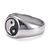 304 Stainless Steel Finger Rings STAS-H101-01P-8-1