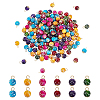 200Pcs Opaque Drawbench Acrylic Charms PALLOY-PHE00016-1