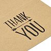 Kraft Paper Thank You Greeting Cards DIY-F120-01F-5