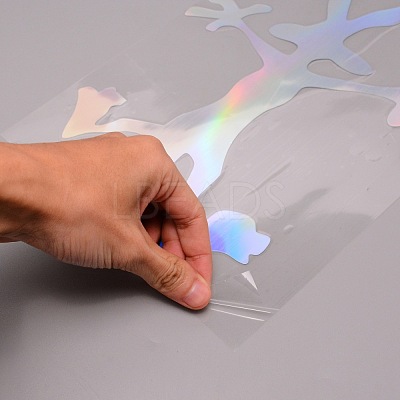 Waterproof PET Personality Wolf Car Stickers DIY-WH0258--05B-03-1