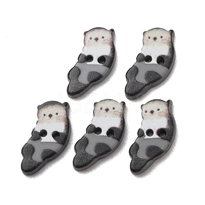 2-Hole Resin Buttons RE-CBA1807-03C-1